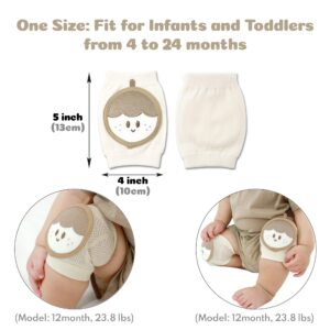 MEREBE Baby Knee Protection Pads (Acorn)