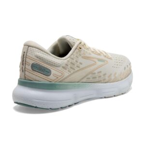 Brooks Men's Glycerin 20 Neutral Running Shoe - Coconut Milk/Aquifer - 10.5 Medium