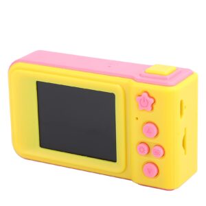 camera toy, sports camera, intelligent focus camera, digital camera, for children of all ages, (pink (no memory card))