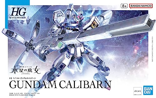 Bandai Hobby - Mobile Suit Gundam: The Witch from Mercury - #26 Gundam Calibarn, Bandai Spirits HG 1/144 Model Kit