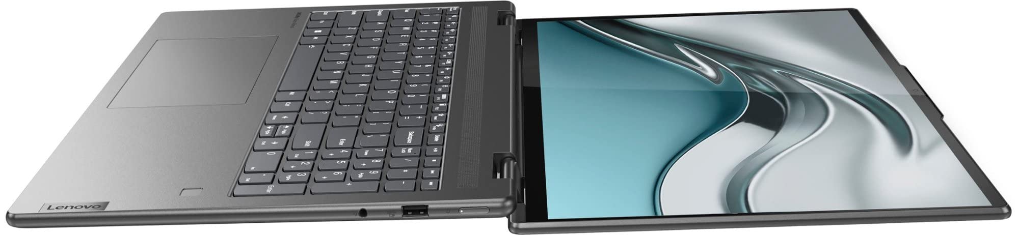 Lenovo Yoga 7i 16" 2.5K (2560 x 1600) Touchscreen 2-in-1 Convertible Laptop Tablet, 12th Intel Evo Platform 12-Core i5-1240P, 8GB LPDDR5 RAM, 512GB SSD, Backlit KB, Fingerprint, Windows 11, w/Battery