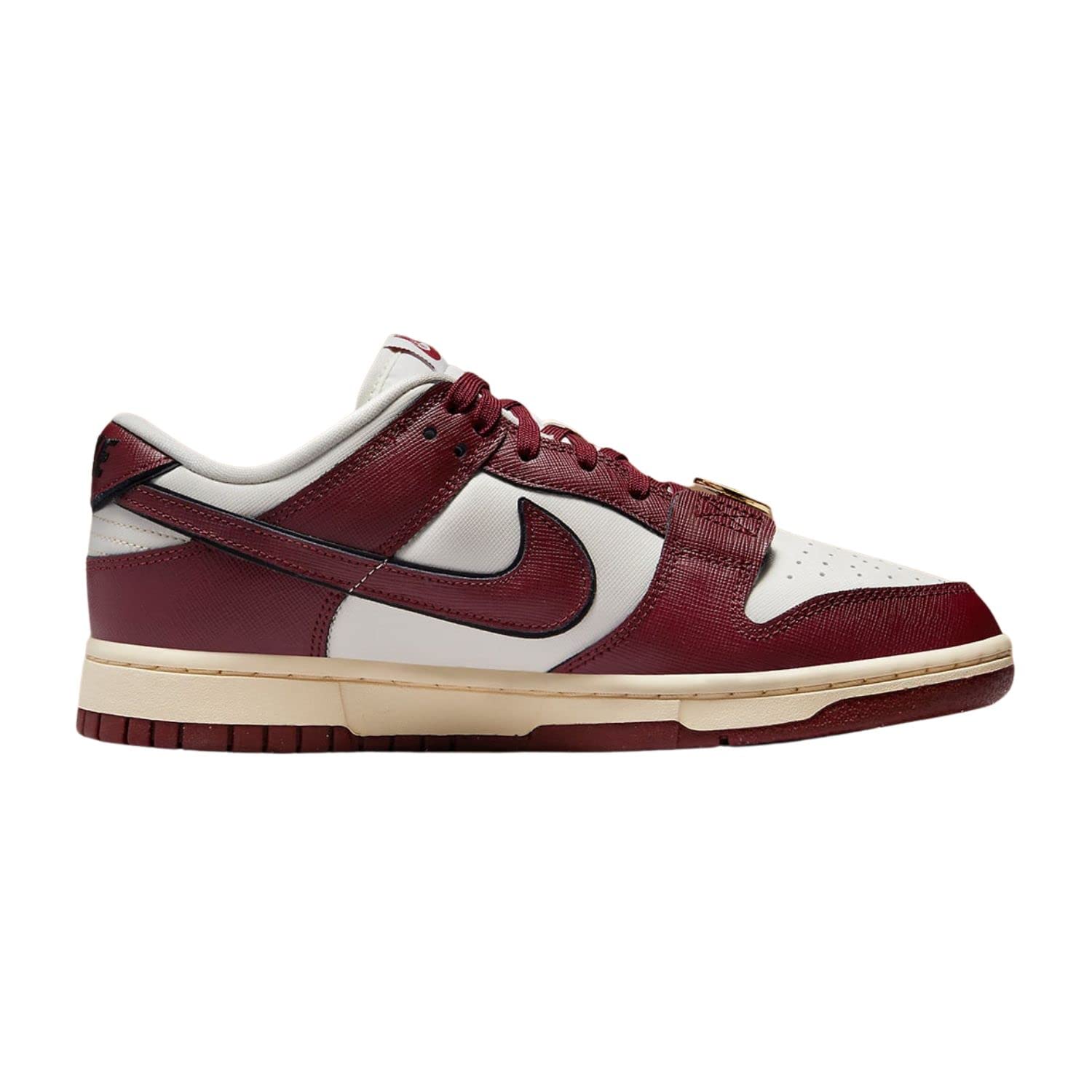 Nike Dunk Low SE Women's Shoes Size - 5.5, Sail/Team Red-black-muslin