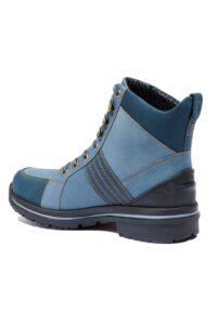 kerrits trail blazer lace up boot denim/ink size: 9 1/2m