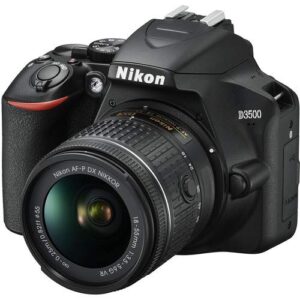 Nikon D3500 DSLR Camera with 18-55mm Lens (1590) (Renewed)