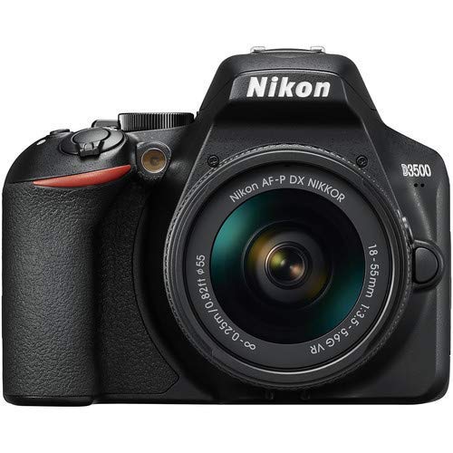 Nikon D3500 DSLR Camera with 18-55mm Lens (1590) (Renewed)