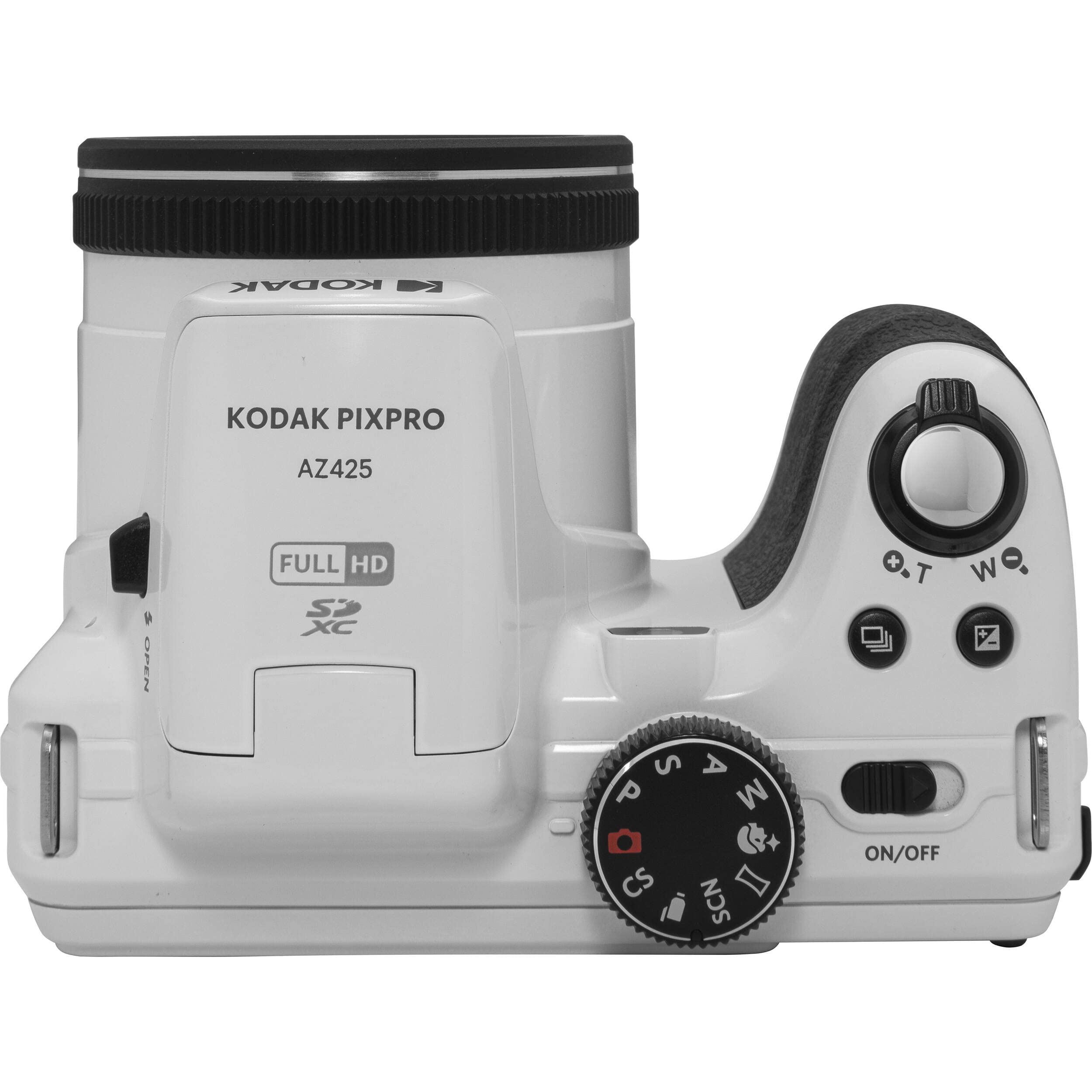 Kodak PIXPRO AZ425 Digital Camera + 64GB Memory Card + Camera Case (Black) + USB Card Reader + Table Tripod + Accessories (White)