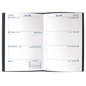 quo vadis 2024 sapa x weekly planner 12 months, jan. to dec. 3 1/2 x 5 1/4" - refill - productivity time mangement organizer