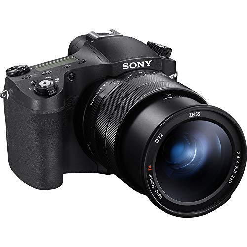 Sony Cyber-Shot DSC-RX10 IV Camera DSCRX10M4/B with Soft Bag, Additional Battery, 64GB Memory Card, Card Reader, Plus Essential Accessories (Renewed)