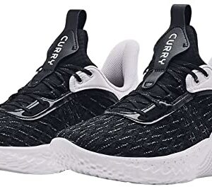 Under Armour Curry Flow 9 Team Basketball Shoes - Black - Men's Size 10 / Women's Size 11.5, Black/White