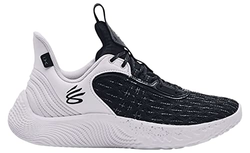 Under Armour Curry Flow 9 Team Basketball Shoes - Black - Men's Size 10 / Women's Size 11.5, Black/White