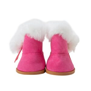 doll shoes accessories doll snow boots fit 18-inch american doll girl dolls (snow boots)