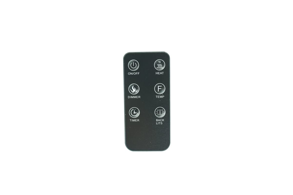 Remote Control for Greystone WF36BCFW Wall Mounted Electric Fireplace Heater