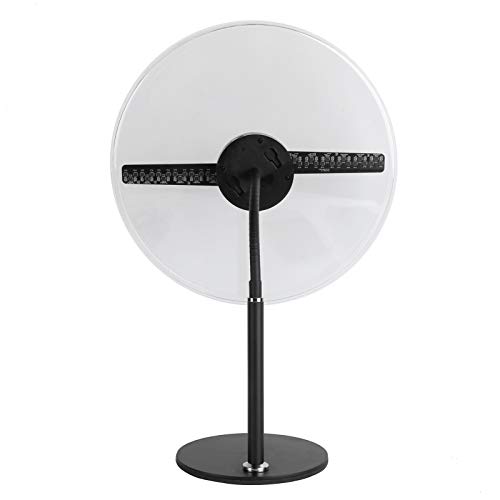 3D Hologram Fan WiFi Projector, 30cm LED 3D Advertising Projector with 256 LED Light Beads and App Control, Holographic Video Projector with Stand,for Exhibitions,Shops,Shopping Malls,Cinemas