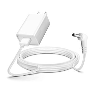 love your yy indoor/outdoor power adapter plug charger for ring stick up cam plug-in camera & ring pan tilt stick up camera charging cord cable (4m/13.2ft) white