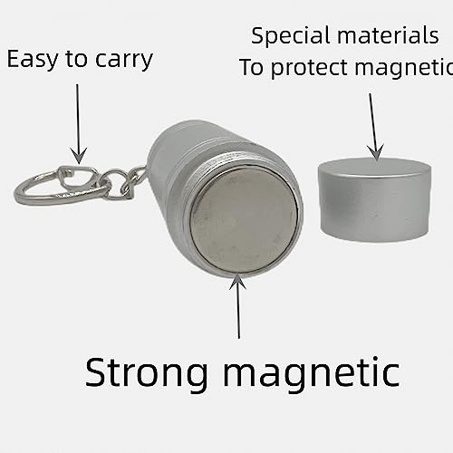 Magnetic Keychain Stop Lock Portable Magnetic Key Tool