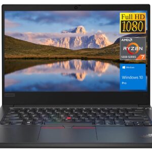 Lenovo ThinkPad E14 Gen 3 14" FHD Business Laptop, 8 Cores AMD Ryzen 7 5700U, 16GB RAM, 1TB PCIe SSD, Aluminium, Webcam, RJ45 Ethernet, WiFi, Type-A&C, HDMI, Win 10 Pro(Free to 11), CUE Accessories