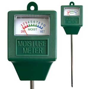soil moisture meter,soil tester kit for house potted plants care,garden,lawn,indoor outdoor seedlings,soil hygrometer moisture reader sensor probe no battery required
