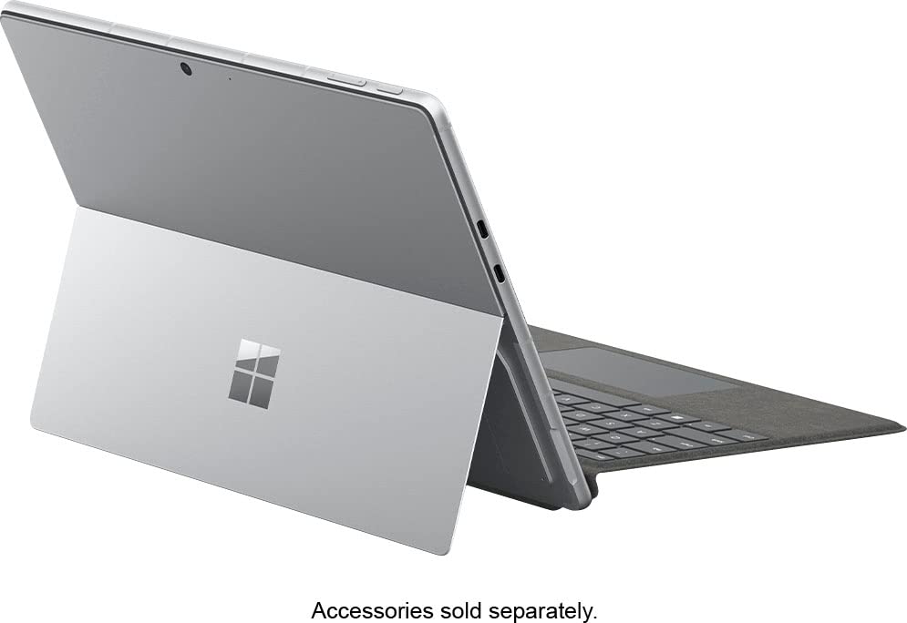 Microsoft Surface Pro 9, 13" Touchscreen 2-in-1 Tablet, 12th Gen Intel Core i5-1235U, Intel Iris Xe Graphics, 8GB DDR5 RAM, 256GB SSD, Windows 11 Pro, Platinum, Device Only, with MTC Stylus Pen