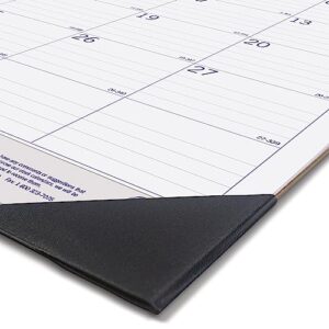 Blueline 2024 DuraGlobe Monthly Desk Pad Calendar, 12 Months, January to December, 22" x 17", English (C177227-24)