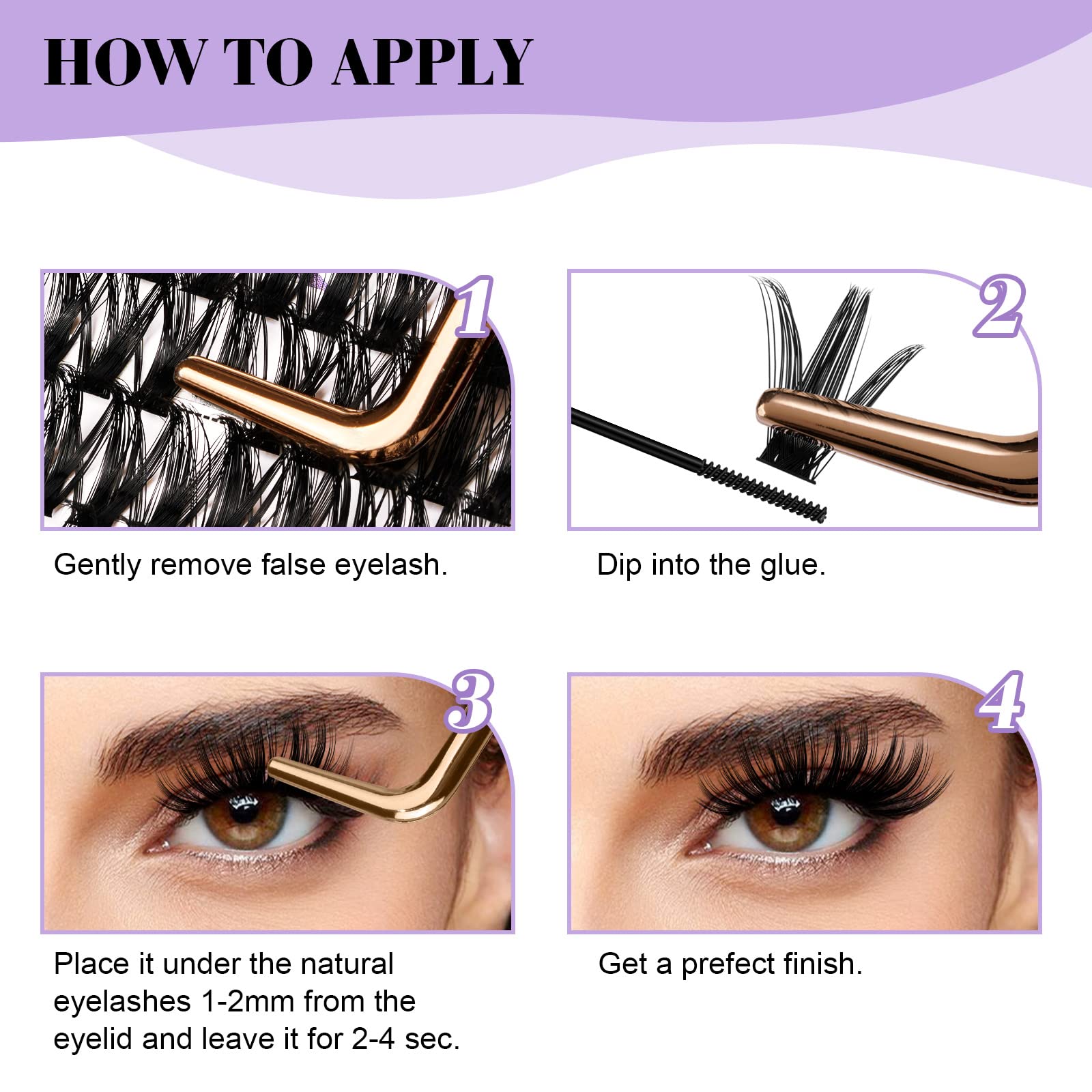 B&Q Manga Lash Clusters DIY Individual Lashes 50D-0.07D-9-16MIX 300 PCS False Eyelash Cluster Manga Lashes Cluster 30D 40D 50D D Curl Lash Clusters DIY lash Extensions at Home (50D-0.07D,9-16MIX)