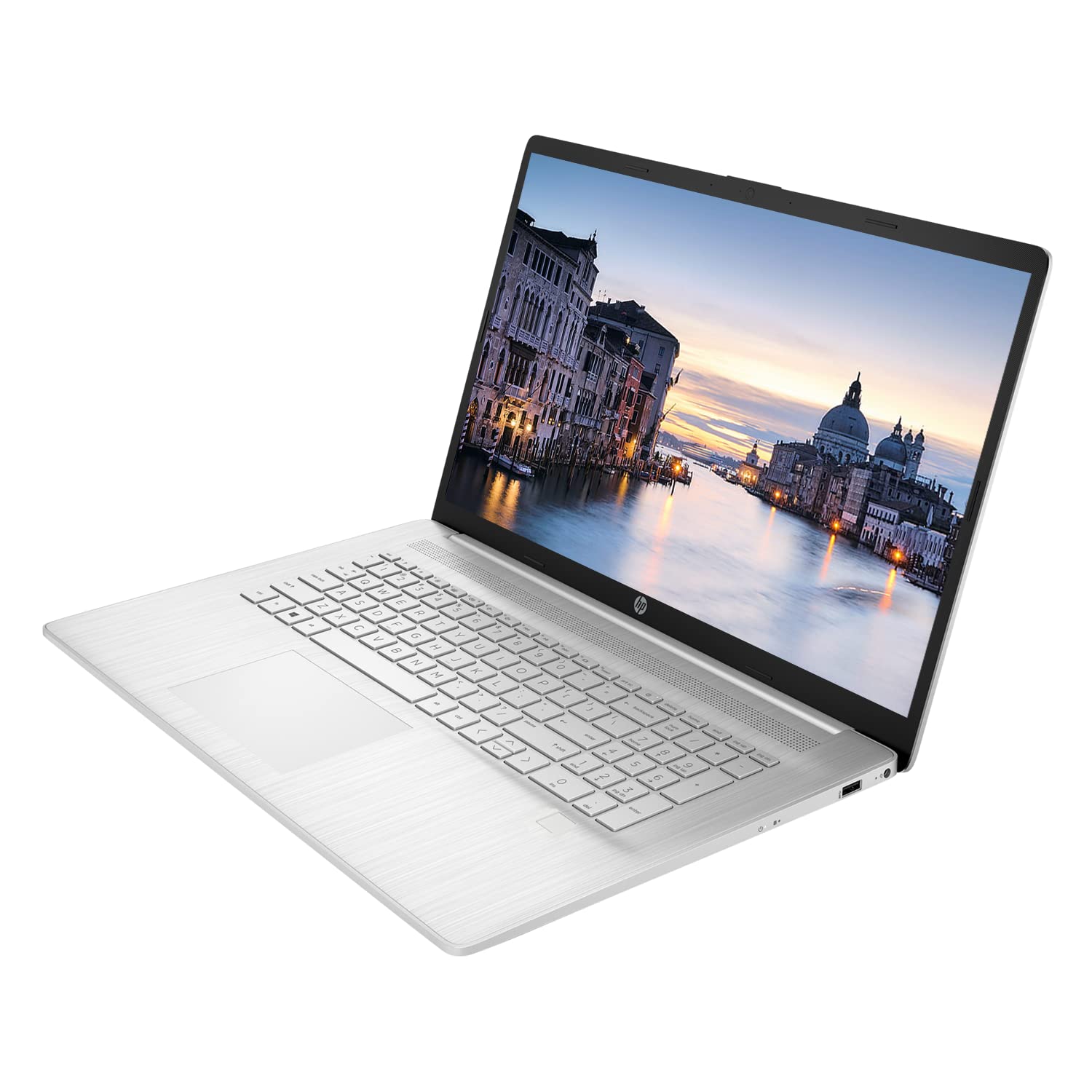 HP Newest Laptop, 17.3” HD+ Touchscreen Display, 12th Gen Intel Core i7-1255U Processor, 64GB RAM, 2TB PCIe SSD, Backlit Keyboard, Fingerprint Reader, Wi-Fi, Windows 11 Home, Silver