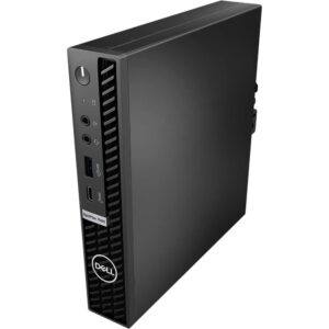 Dell OptiPlex 7000 Micro Desktop Computer, Intel Core i7-12700T Upto 4.7GHz - 64GB RAM, 256GB NVMe SSD, Wi-Fi 6E, Bluetooth, USB Type-C, DisplayPort, HDMI - Windows 11 Pro