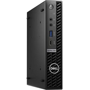 Dell OptiPlex 7000 Micro Desktop Computer, Intel Core i7-12700T Upto 4.7GHz - 32GB RAM, 512GB NVMe SSD, Wi-Fi 6E, Bluetooth, USB Type-C, DisplayPort, HDMI - Windows 11 Pro