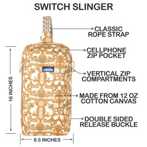 KAVU Switch Slinger Sling Pack Rucksack - Fall Folklore