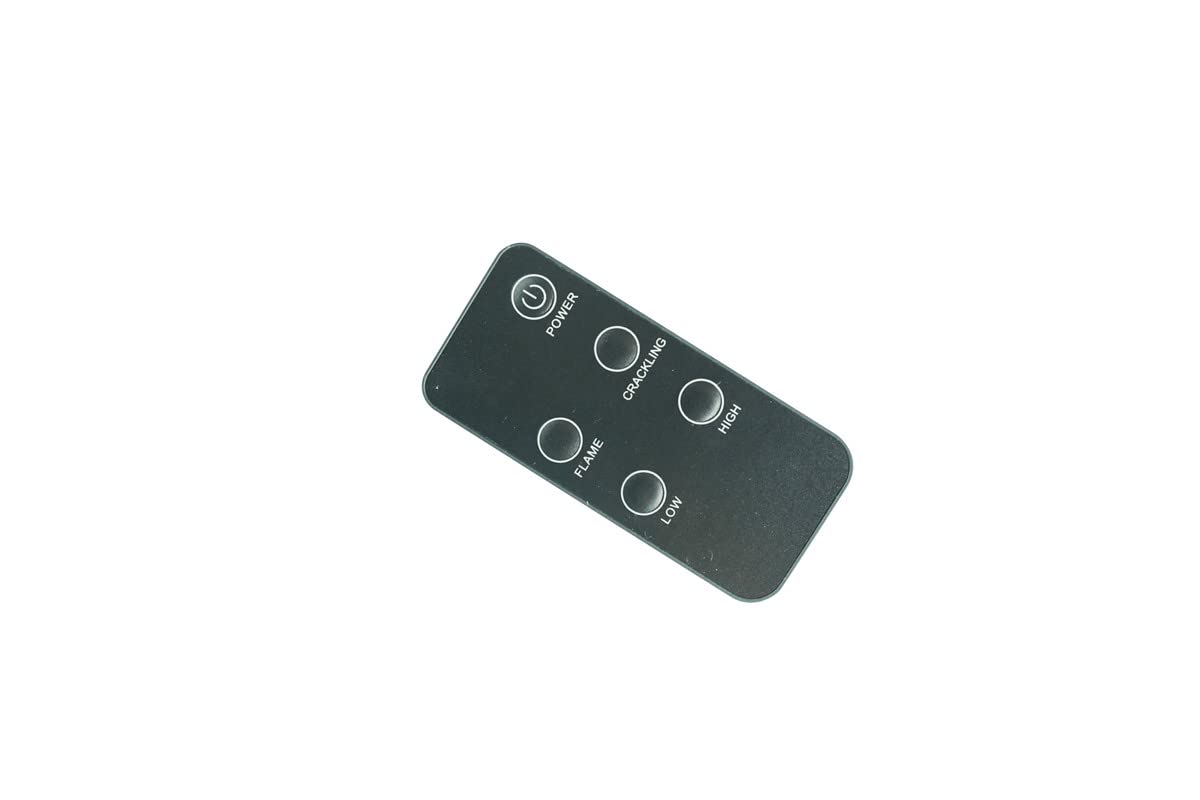 Remote Control for PuraFlame Western EF42D-FGF EF43D-FGF EF42B EF44B EF45B EF302B EF302A EF45DFGF EF45D-FGF EF45B-OGF 3D Electric Fireplace Heater