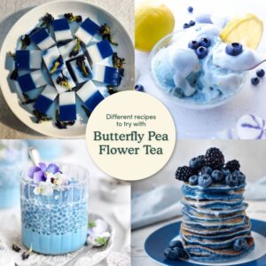 VAHDAM, Butterfly Pea Flower Tea (1.76oz) 100+ Cups | Delicate & Earthy | Vacuum Sealed for Freshness | Butterfly Pea Flower Loose Leaf Tea | Brew Iced Tea, Cooking, Mocktails & Cocktails