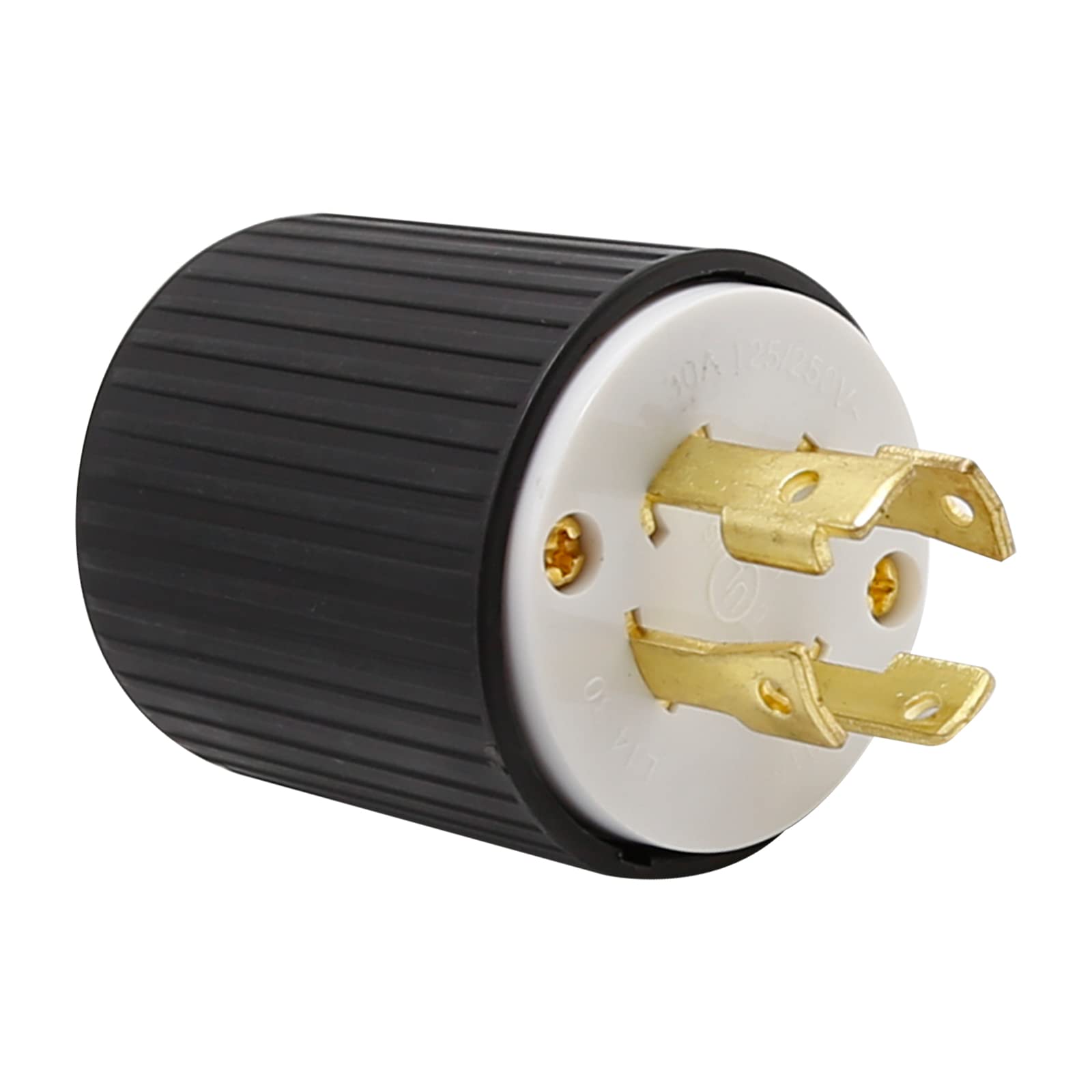 Saihisday NEMA L14-30P Twist Locking Plug and Connector,Generator Locking Plug Adapter 30 Amp 125/250V, UL Listed