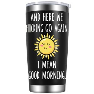 fairy's gift best friend tumbler, funny tumblers for women men - mothers day, birthday gifts for friends coworker - sarcastic swear word gifts for office women her him boss - insulated coffee cup