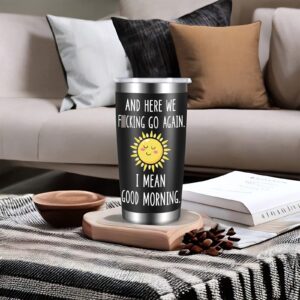 Fairy's Gift Best Friend Tumbler, Funny Tumblers for Women Men - Mothers Day, Birthday Gifts for Friends Coworker - Sarcastic Swear Word Gifts for Office Women Her Him Boss - Insulated Coffee Cup