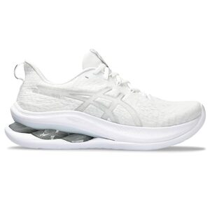 ASICS Women's Gel-Kinsei MAX Running Shoes, 6.5, White/Pure Silver