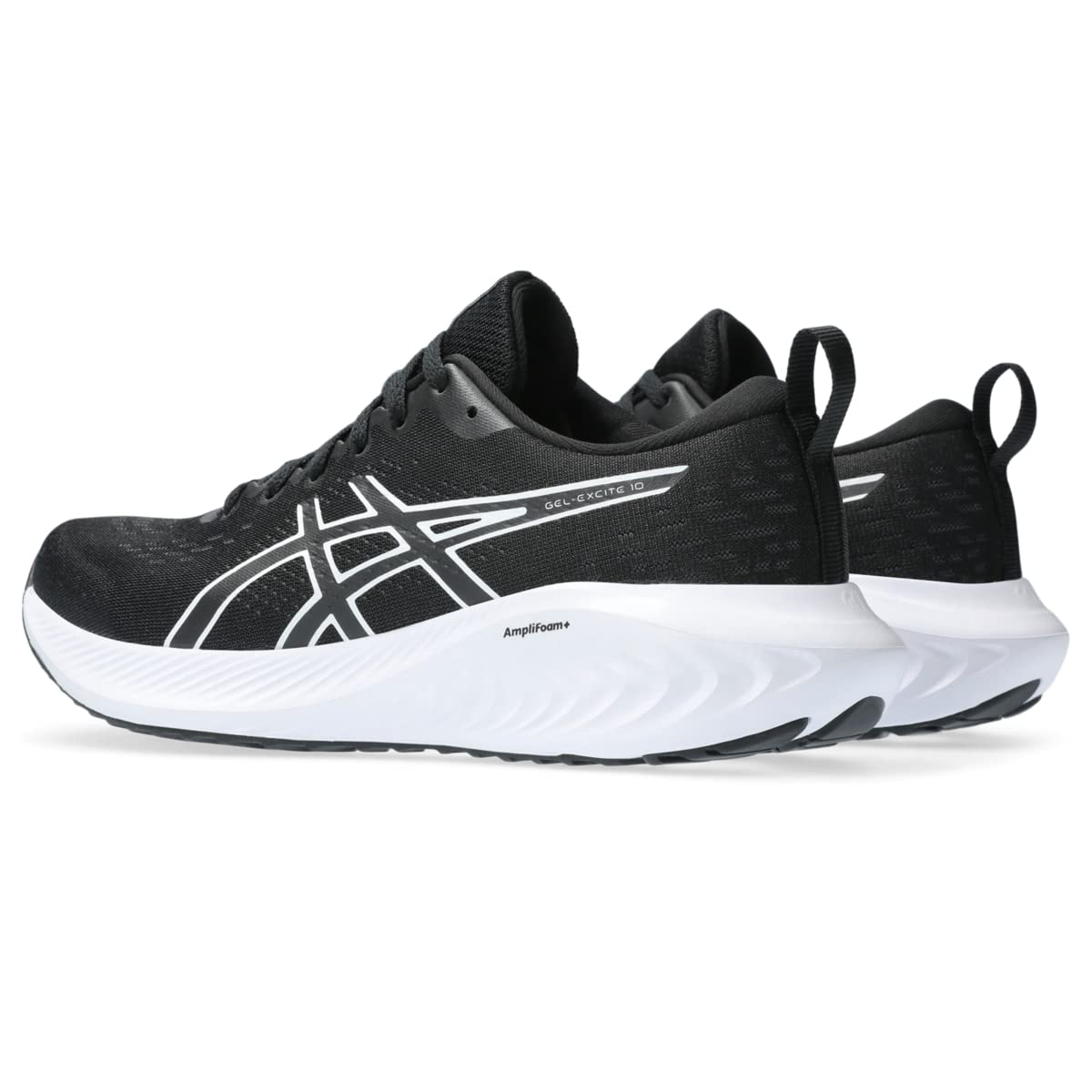 ASICS Women's Gel-Excite 10 Running Shoes, 8, Black/White