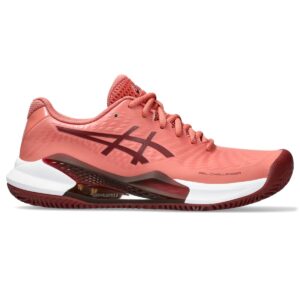 ASICS Women's Gel-Challenger 14 Clay Shoes, 9.5, Light Garnet/Antique RED