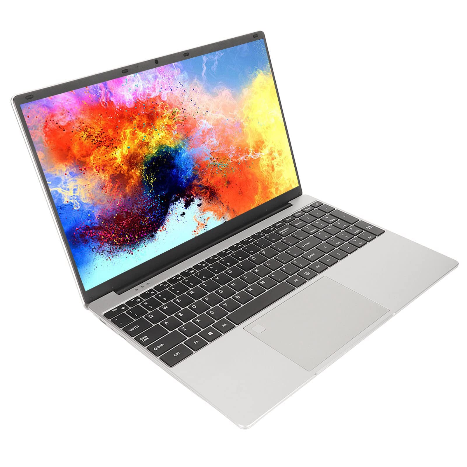 ciciglow 15.6 Inch Laptop, 1920x1080 IPS Laptop Computer, 16GB RAM 512GB SSD, for Celeron N5095 CPU, for Windows 11, Fingerprint Unlock, Keyboard Backlight