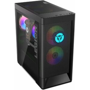 Lenovo Legion T5 Gaming Tower Desktop Computer - 12th Gen Intel Core i7-12700 12-Core up to 4.90 GHz Processor, 16GB DDR5 RAM, 512GB NVMe SSD + 2TB HDD, GeForce RTX 3070 8GB Graphics, Windows 11 Pro