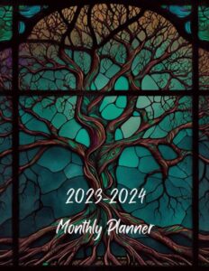 2023-2024 monthly planner: 2 year, 8.5 x 11