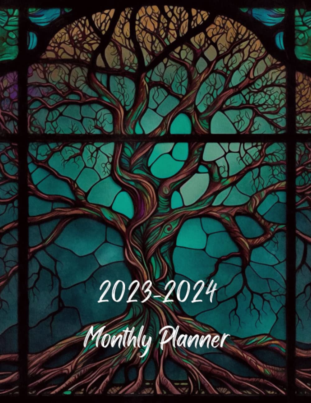 2023-2024 Monthly Planner: 2 Year, 8.5 x 11