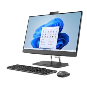 Lenovo IdeaCentre AIO 5i 27" QHD Touchscreen All-in-1 Desktop Computer - 12th Gen Intel Core i7-12700H 14-Core up to 4.7 GHz CPU, 32GB DDR5 RAM, 2TB NVMe SSD, Intel Iris Xe Graphics, Windows 11 Pro