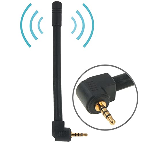 MOOKEENONE 50W Rated Antenna FM Antenna 3.5mm for Bose Wave Music System for Card Speaker Mobile Phones