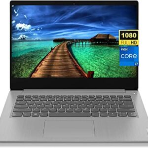 Lenovo IdeaPad 3 14" FHD Laptop, 11th Gen Intel 4-Core i7-1165G7 Processor, Intel Iris Xe Graphics, 8GB RAM 1TB SSD, Fingerprint Reader, Webcam, WiFi, Bluetooth, Windows 11 Home, Gray