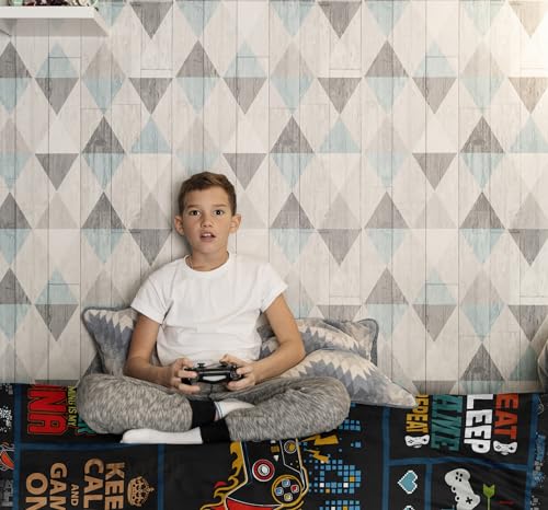 Punofell Gifts for Teenage Boys/Girls - Teen Boy Gifts - Game Room Decor for Adults - Gaming Decor for Boys Room - Best Gaming Gifts - Gamer Gifts - Video Game Gifts - Gamer Blanket 50" x 40"