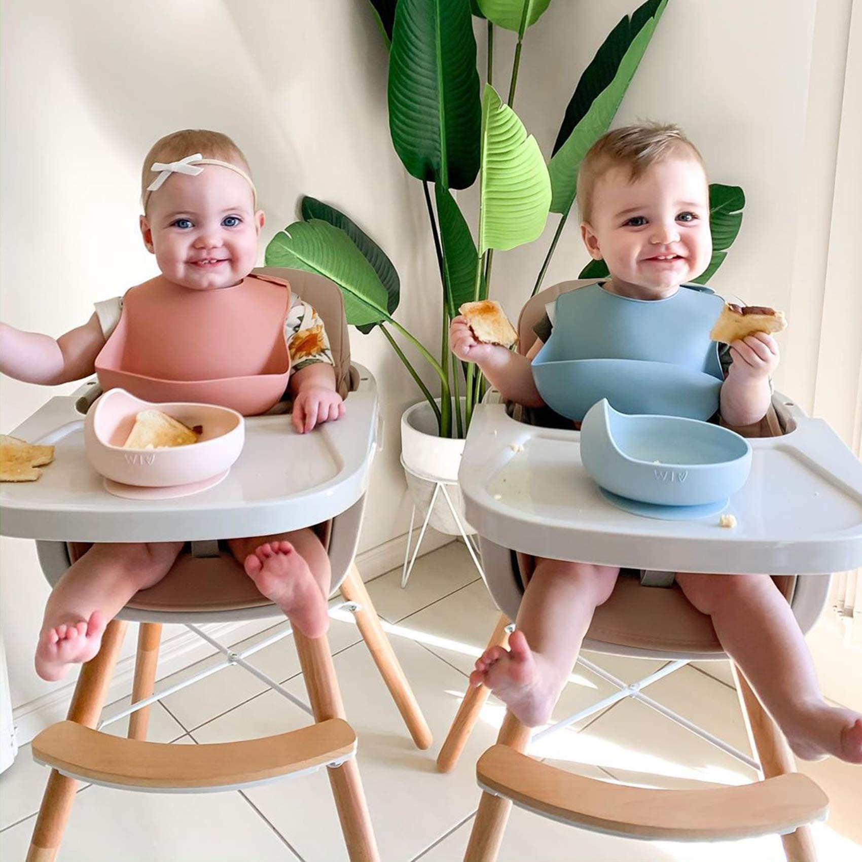 3-in-1 Convertible Wooden High Chair,Baby High Chair with Adjustable Legs & Dishwasher Safe Tray, Made of Sleek Hardwood & Premium Leatherette, Brown Color