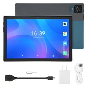 Tablet 10 Inch for Android 12.0, 6GB RAM 128GB ROM, 512GB Expand, Octa Core 4G LTE Tablets, 8MP+16MP, FHD 1920x1200, BT5.0, 7000mAh Fast Charge, 2.4G/5G WiFi (Blue)