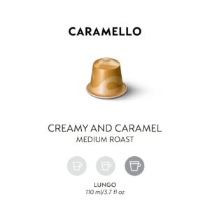 Nespresso OriginalLine, Caramello, 50 Count Coffee Pods