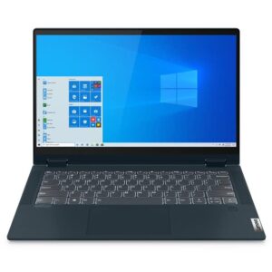 lenovo flex 5 14 2-in-1 laptop, 14.0" fhd touch display, amd ryzen 5 5500u, 16gb ram, 512gb storage, amd radeon graphics, win 11 (abyss blue | 512gb ssd)