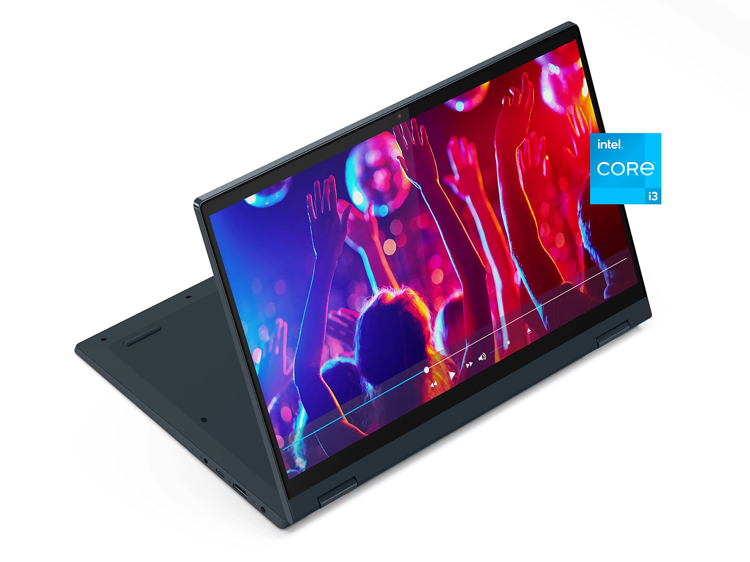 Lenovo Flex 5 14 2-in-1 Laptop, 14.0" FHD Touch Display, AMD Ryzen 5 5500U, 16GB RAM, 512GB Storage, AMD Radeon Graphics, Win 11 (Abyss Blue | 512GB SSD)