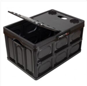 greenmade instacrate grande black collapsible storage container with lid 16.5 gallon made in usa